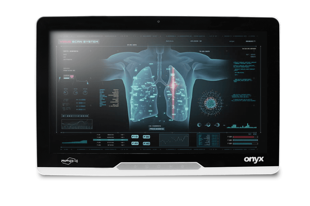 24" Fanless 13th Generation Core I9 Powerful Medical All In One Pc