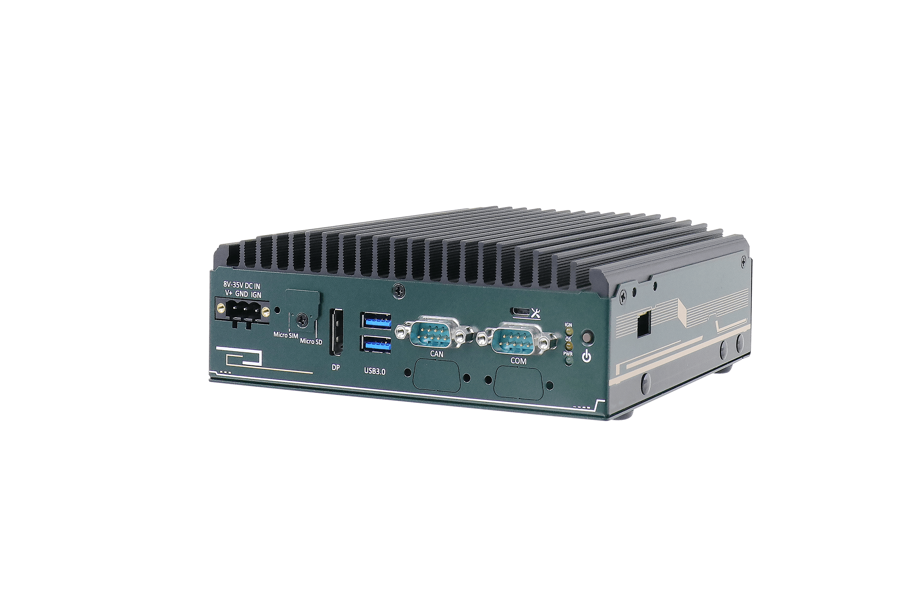 Rugged NVIDIA® Jetson Orin™ NX Edge AI Computer with 4x PoE++ Ports for Intelligent Video Analytics