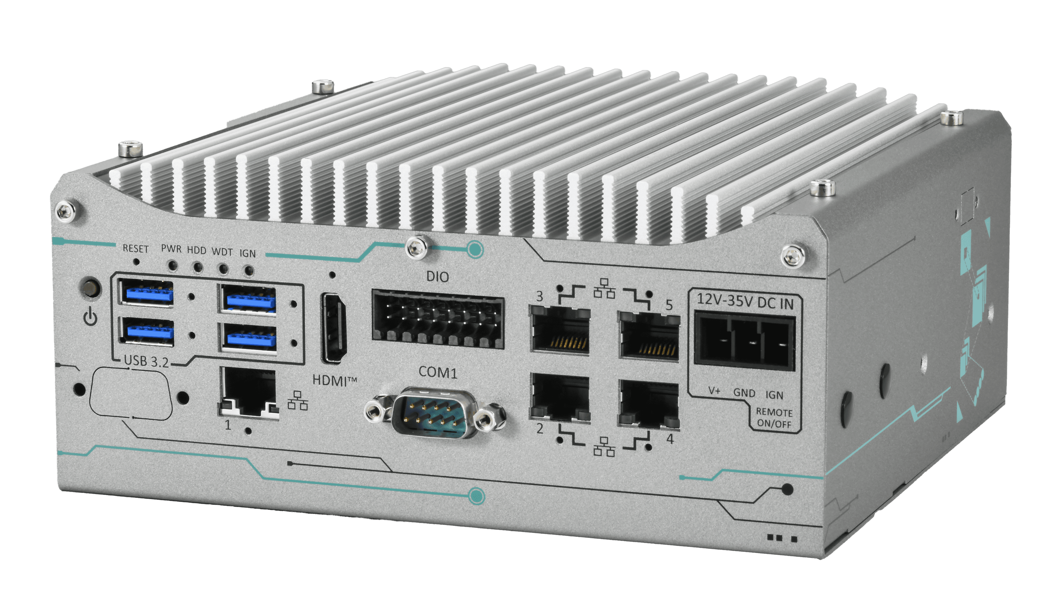 Compact GPU Computer supporting NVIDIA® 70W GPU and AMD® Ryzen™ 8640U processor
