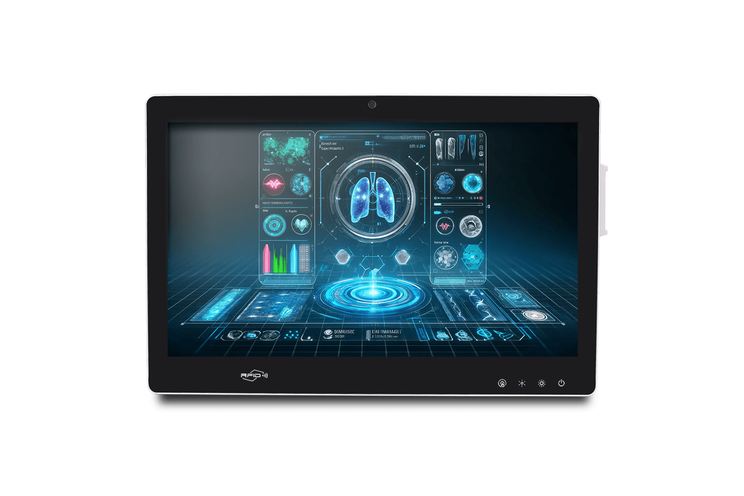 18.5" Fanless Slim Medical All In One Pc