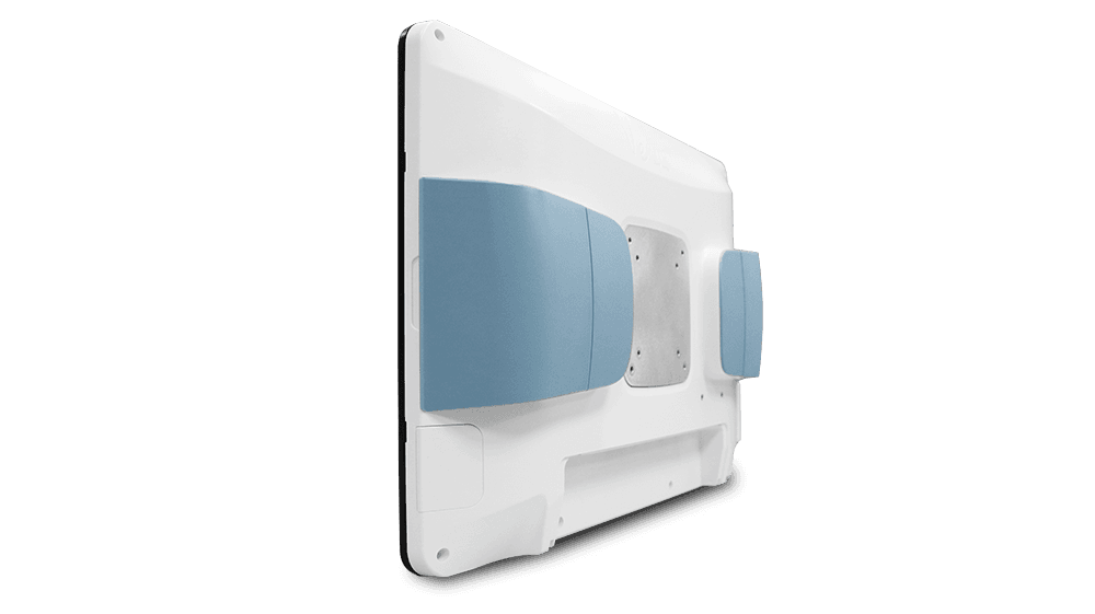 22" Dual Hot Swappable Battery Medical Cart Computer