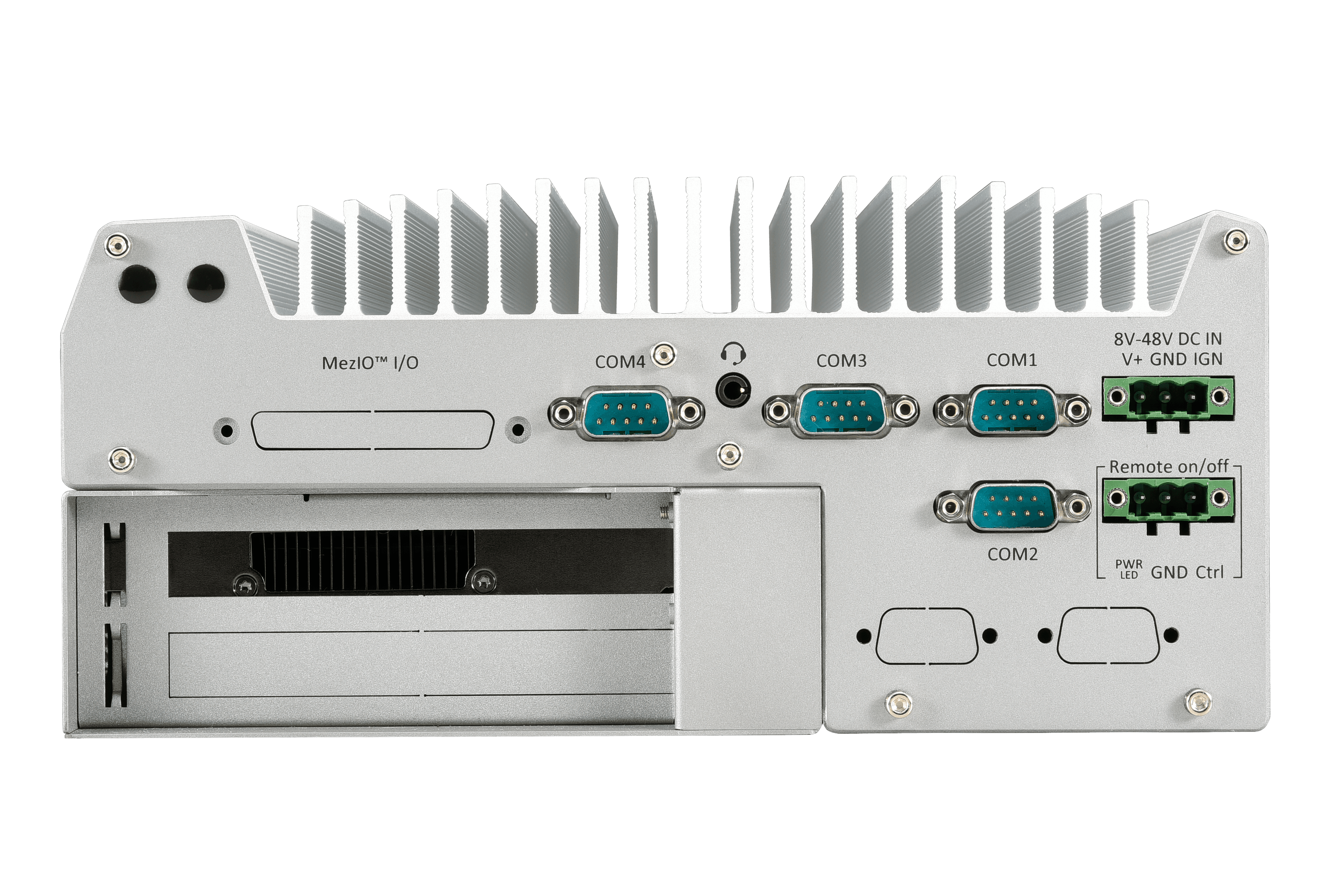 Ruggedized Edge AI Inference Computer supporting NVIDIA® L4 GPU and Intel® 14th/ 13th/ 12th-Gen Core™ processor with dual PCIe slots
