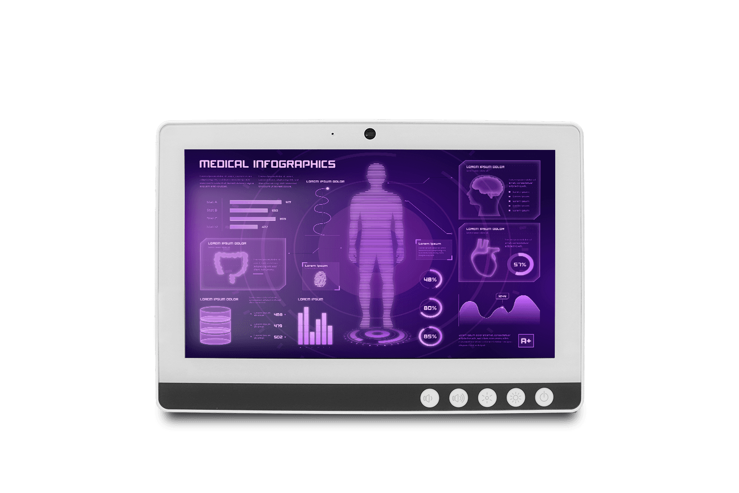 11.6" Intel Medical AI Panel PC