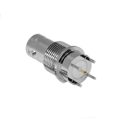 The Cambridge Electronics Range Of 12ghz Precision Bnc Coaxial Connectors Are Optimised For 4k/Quad Hd And Ultra Hd Broadcast Applications And Have Been Developed Under The Coaxvisiontmbrand Name, While Meeting The Jiia Coaxpress Specification. These High Performance Connectors Allow You To Achieve A 12ghz Channel In One Single Connection. The Xbs-12-Tb41-Nn Connector Is A Top Entry, Five Pin Connector For Bulkhead Mounting. It Is Designed For A Board Thickness Of Up To 4.0mm.